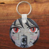 マンガ銃 キーホルダー (正面)