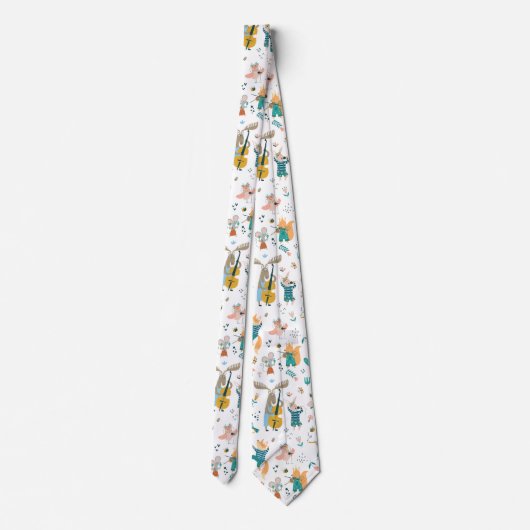 マンガ音楽バンド ネクタイ (裏面)