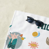 マンガ音楽バンド ビーチタオル (インサイチュ)