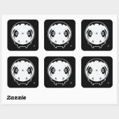 マンガ風変わりキッドthing 2.1平方ステッカー スクエアシール (シート)