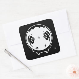 マンガ風変わりキッドthing 2.1平方ステッカー スクエアシール