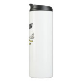 マンガ飛んでいるーのカモメ タンブラー (回転右)