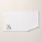 マンガ飛んでいるーのカモメ バスタオルセット (ハンドタオル)