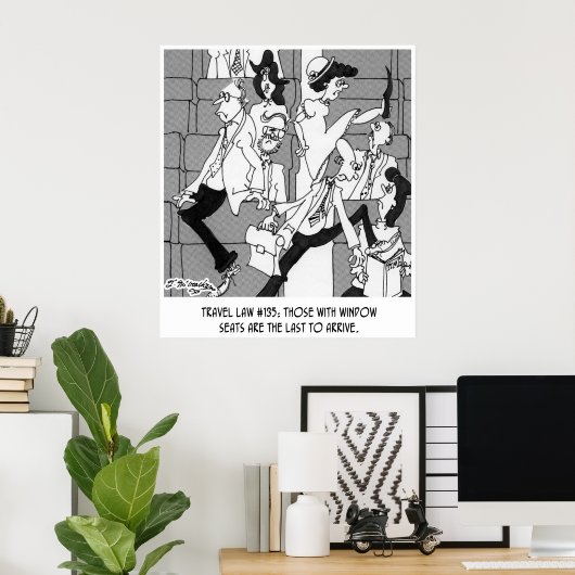 マンガ5224 ポスター (ホームオフィス)