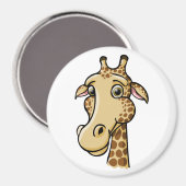 マンガ・キリン マグネット (正面/裏面)