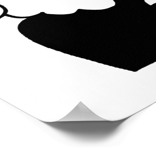 マンガ・サンタ ポスター (角)