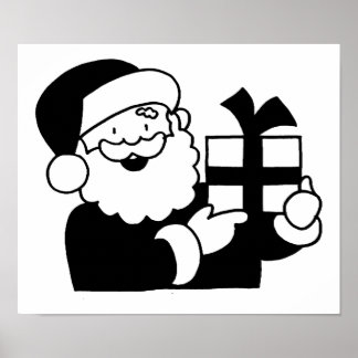 マンガ・サンタ ポスター