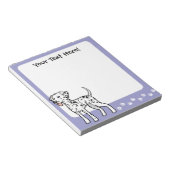 マンガ・ダルマチア ノートパッド (アングル)