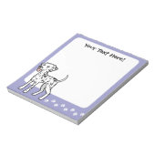 マンガ・ダルマチア ノートパッド (回転)