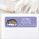 マンガ・ドワーフ・ハムスター ラベル (インサイチュ)