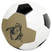 マンガ，ネコキャットガールフューリーかわいいロリ サッカーボール (3/4)