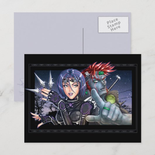 マンガ ポストカード (正面/裏面)