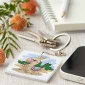 マンガ・ラマ キーホルダー (正面右)