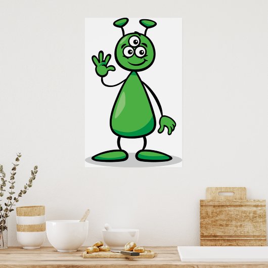 マンガ・火星 ポスター (キッチン)