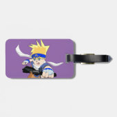 マンガBoy荷物タグ、カスタマイズ可能 ラゲッジタグ (裏面横)