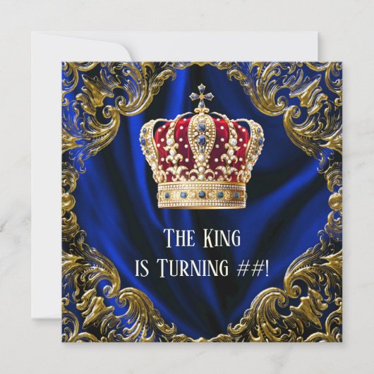 マンキング王室の誕生日パーティー 招待状 (正面)