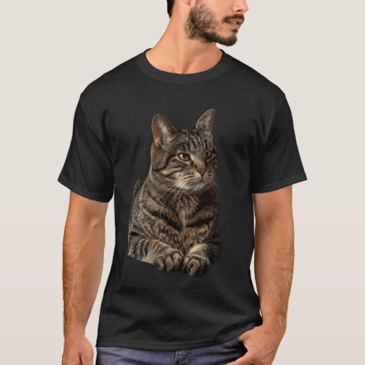 マンクス猫 Tシャツ (正面)