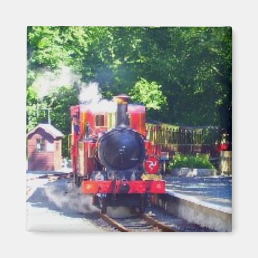 マンクス蒸気列車磁石 マグネット (正面)