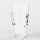 マンクス・マンハート旗 タンブラーグラス (左)