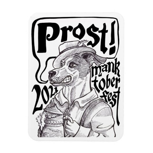 マンクトーバーフェスト21磁石 マグネット (縦)