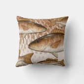 マングローブがみがみ言う人(灰色がみがみ言う人)の装飾用クッション クッション (裏面)