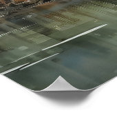 マングローブマーベル：マングローブの鮮やか水彩 ポスター (角)