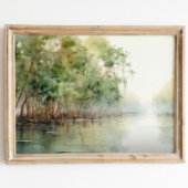 マングローブマーベル：マングローブの鮮やか水彩 ポスター