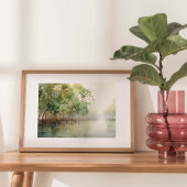 マングローブマーベル：マングローブの鮮やか水彩 ポスター