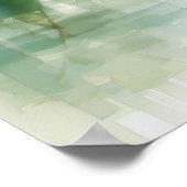 マングローブ鮮やか抱擁:水彩プリント ポスター (角)