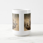 マングースのビジネス コーヒーマグカップ (中央)