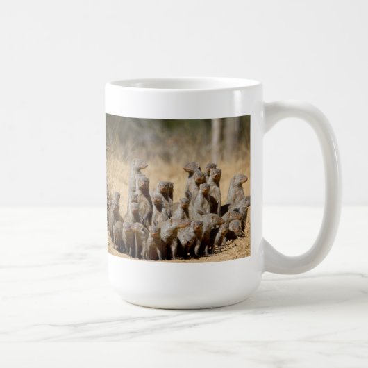 マングースのビジネス コーヒーマグカップ (右)