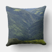 マングー渓谷の農地とヒマラヤ森林 クッション (裏面)