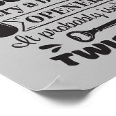 マンケおもしろいーブワードアート ポスター (角)