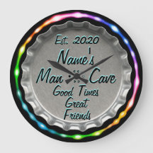 マンケイブクロック！ネオン見て！