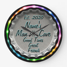 マンケイブクロック！ネオン見て！