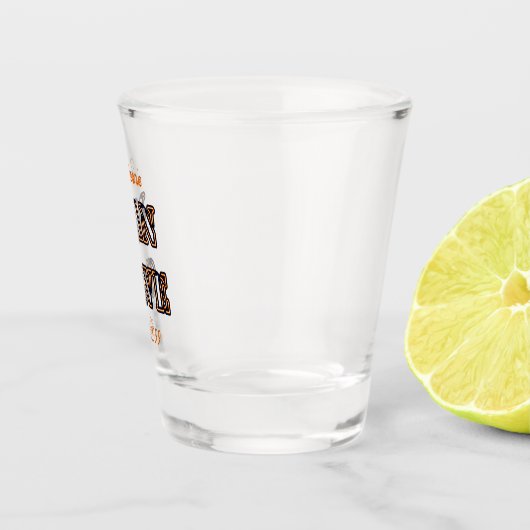 マンケイブバーンズ文字エフェクトショットガラス飲み物用品 ショットグラス (右)