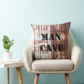 マンケイブヴィンテージ段ボール風化錫 クッション (椅子)