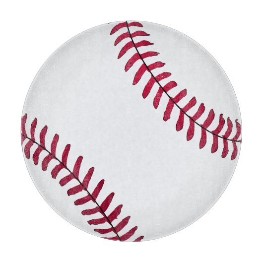 マンケイブ用バスケットボールガラスのカッティングボード カッティングボード (正面)