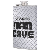 マンケパーソナライズされたーブフラスコとステンレス フラスク (左)