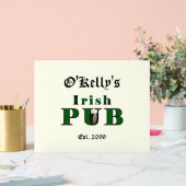マンケーブアイリッシュパブバータバーンアクリルサイン アクリルサイン (ウェディング)