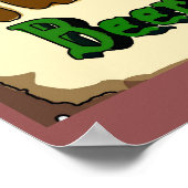 マンケーブティキバーここに名前を追加 ポスター (角)