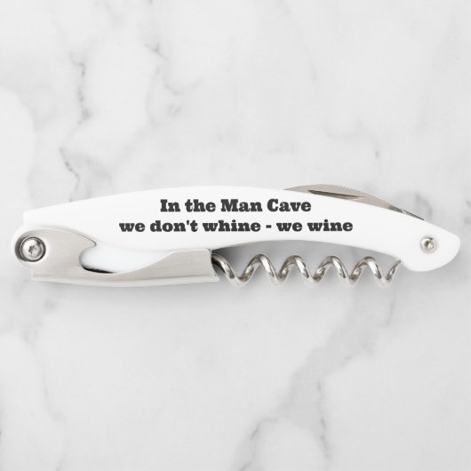 マンケーブホワイトコルクスクリュー ソムリエナイフ (正面)