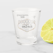 マンケーブラスベガススタイル ショットグラス (裏面)