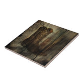 マンケーブ動揺してウェスタンカントリーカウボーイブーツ タイル (側面)