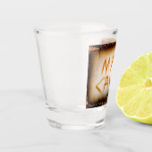 マンケーブ飲み ショットグラス (左)