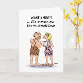 「マンケーブ」誕生日 カード (黄色い花)