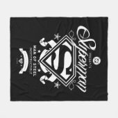 マンコすごいートオブアームズ フリースブランケット (正面(横))