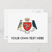 マンコートオブアームズ島 ポストカード (正面/裏面)