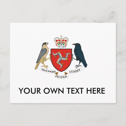 マンコートオブアームズ島 ポストカード (正面)