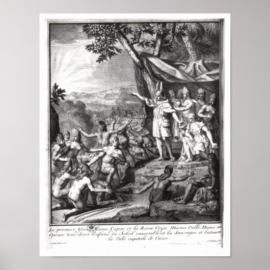 マンコ・カパックとその妻 ポスター (正面)